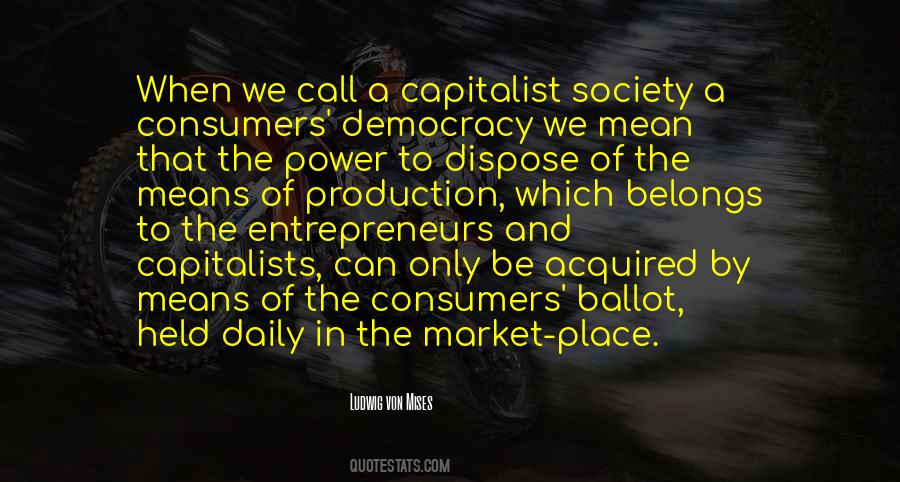 Capitalist Market Quotes #1672238