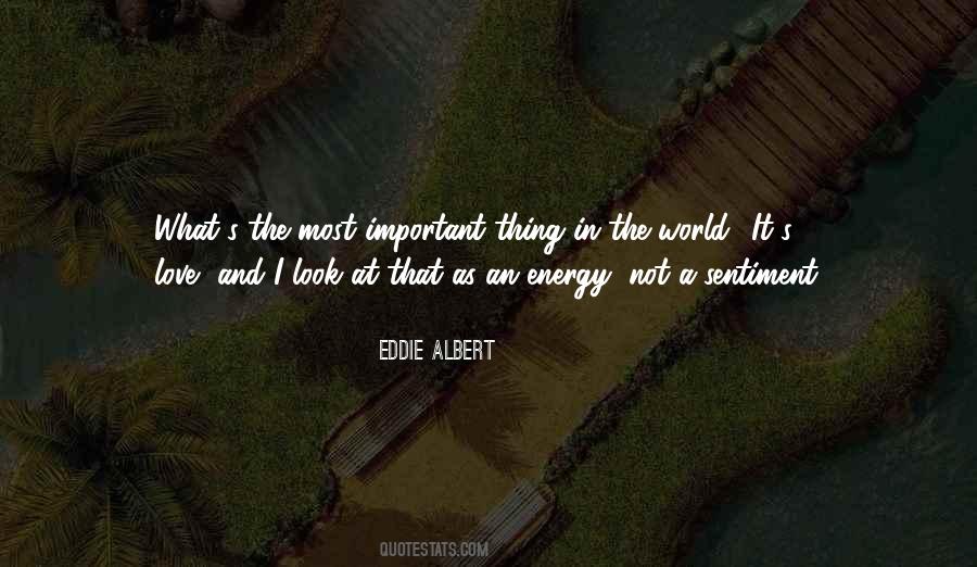 The Most Important Thing Quotes #1791243