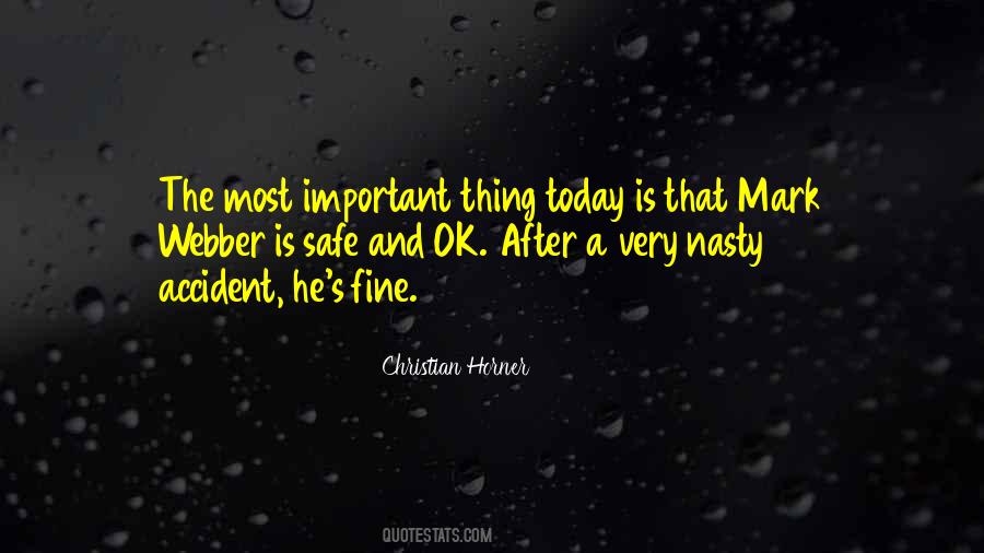 The Most Important Thing Quotes #1791830