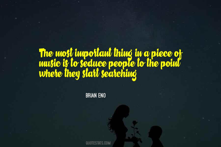 The Most Important Thing Quotes #1876098