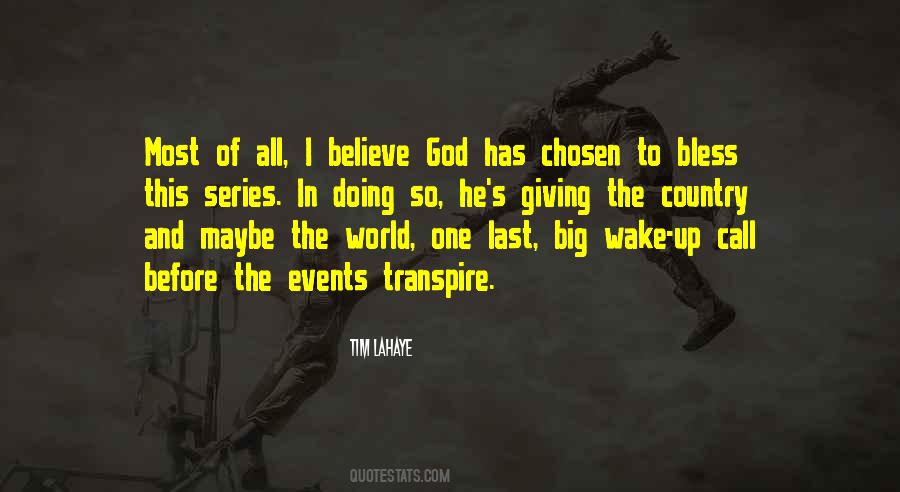 The Chosen One Quotes #234523