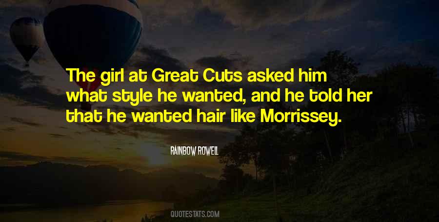 Great Hair Quotes #904726