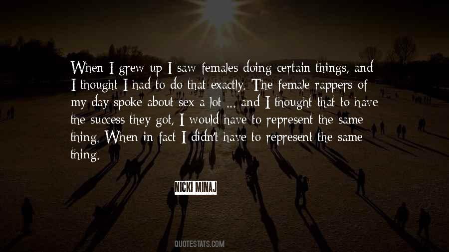 Best Female Rapper Quotes #389824