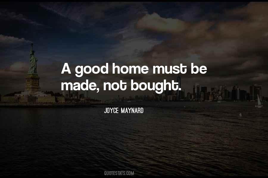 Good Home Quotes #1483388