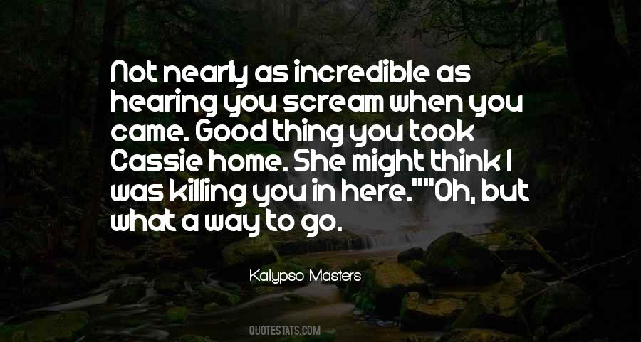 Good Home Quotes #94422
