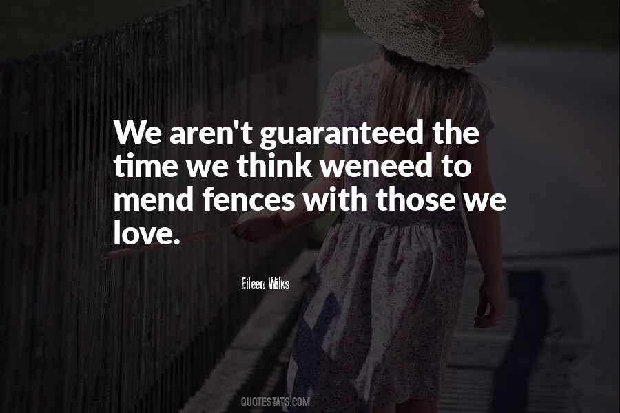 Time To Mend Quotes #1610954