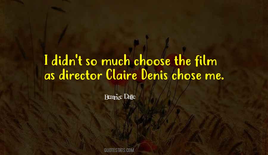 Best Film Director Quotes #84349