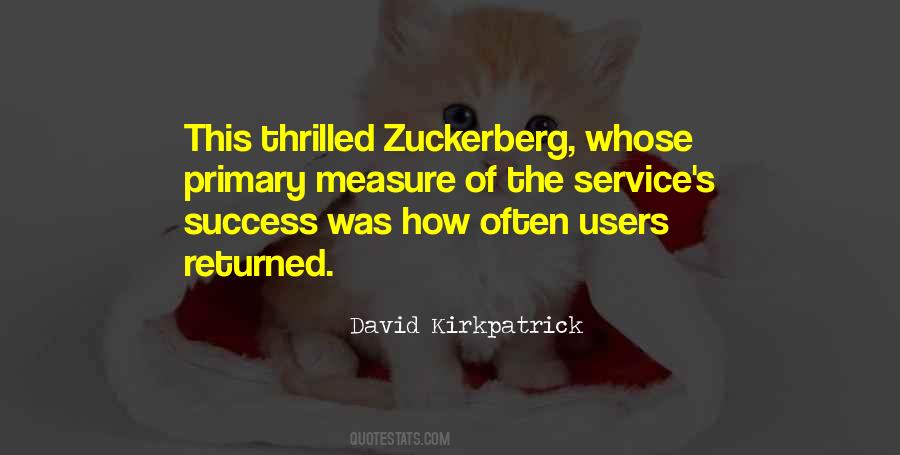 Measure Of Our Success Quotes #101417