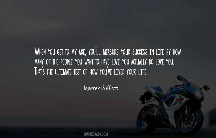 Measure Of Our Success Quotes #136340