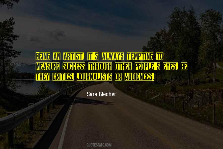 Measure Of Our Success Quotes #203817