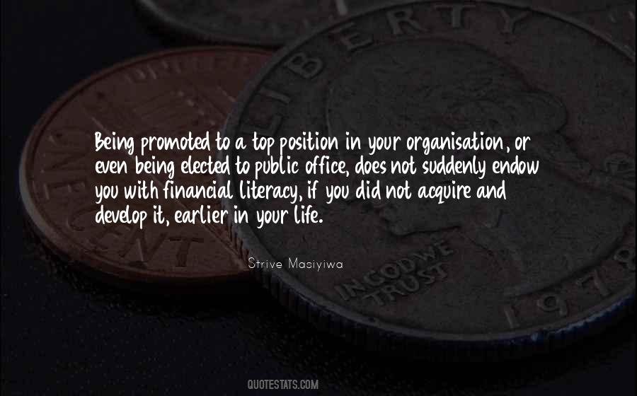 Best Financial Literacy Quotes #1415300