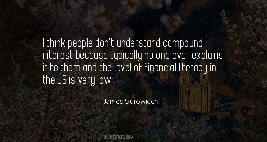 Best Financial Literacy Quotes #250564
