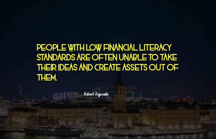 Best Financial Literacy Quotes #374137