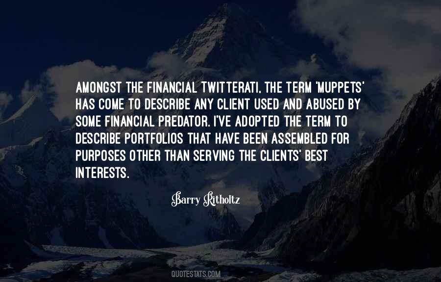 Best Financial Quotes #1408487