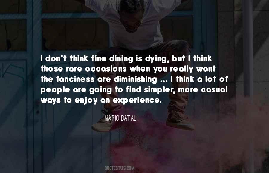 Best Fine Dining Quotes #195845