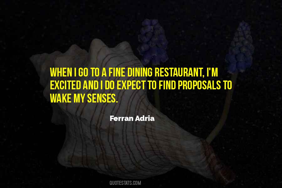 Best Fine Dining Quotes #519140