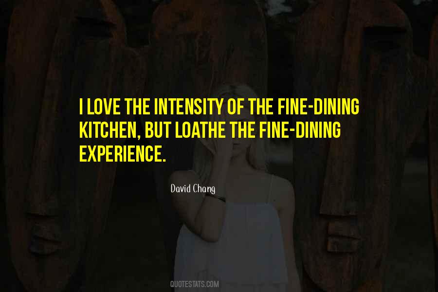 Best Fine Dining Quotes #59872