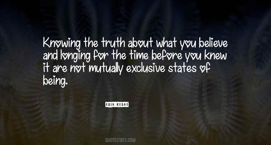 Knowing Truth Quotes #287134