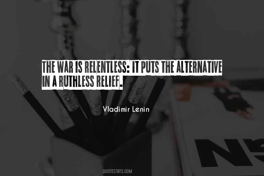 War Relief Quotes #1282928