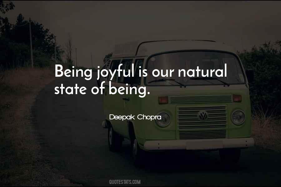 Being Joyful Quotes #496068