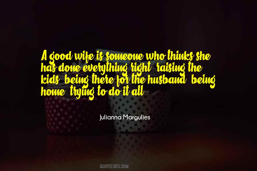 Being A Wife Quotes #666918