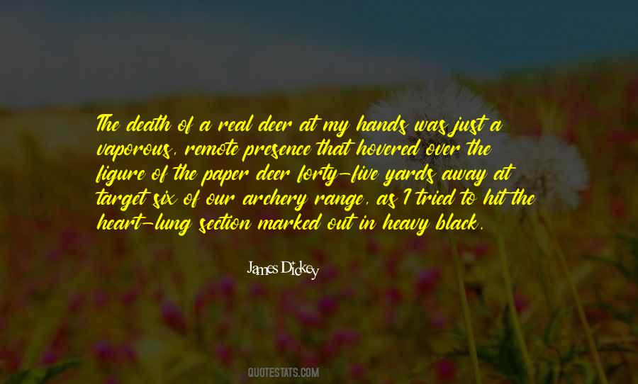 Presence Of Death Quotes #102058