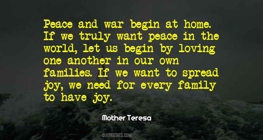 War Family Quotes #1175921