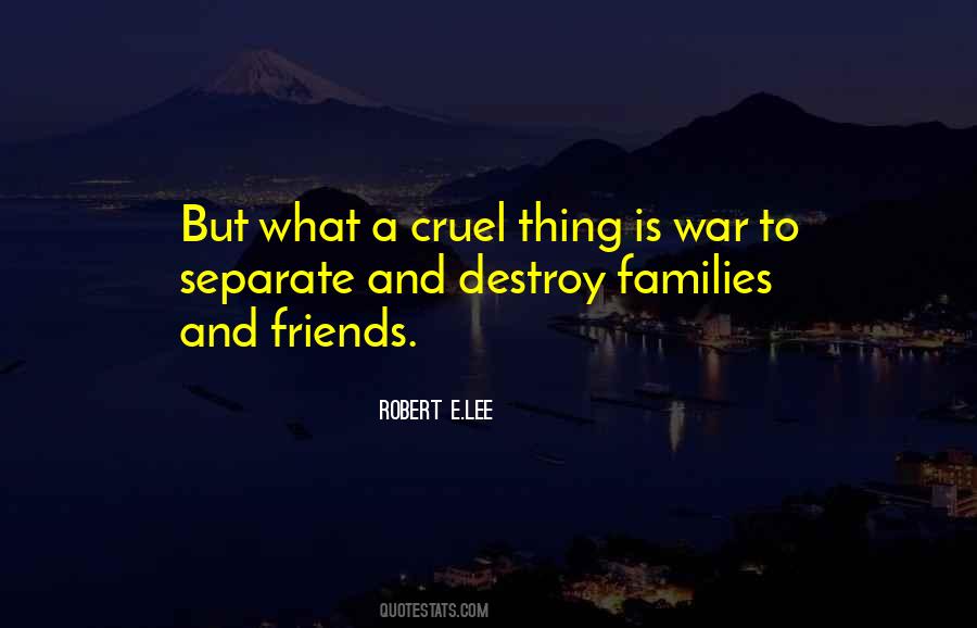 War Family Quotes #1215921