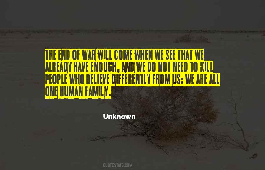 War Family Quotes #1286325