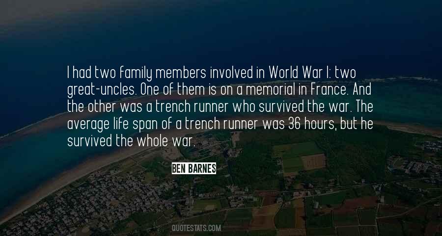 War Family Quotes #677650