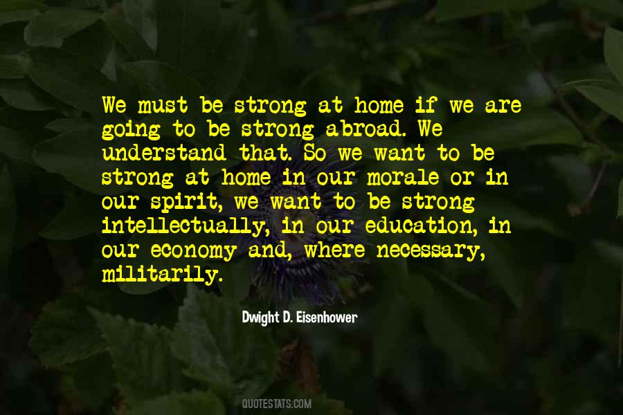 Strong Economy Quotes #1266418