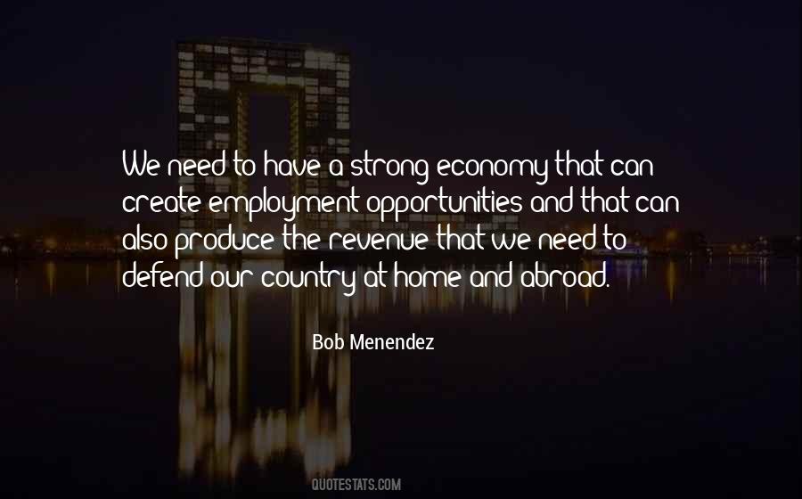 Strong Economy Quotes #416915