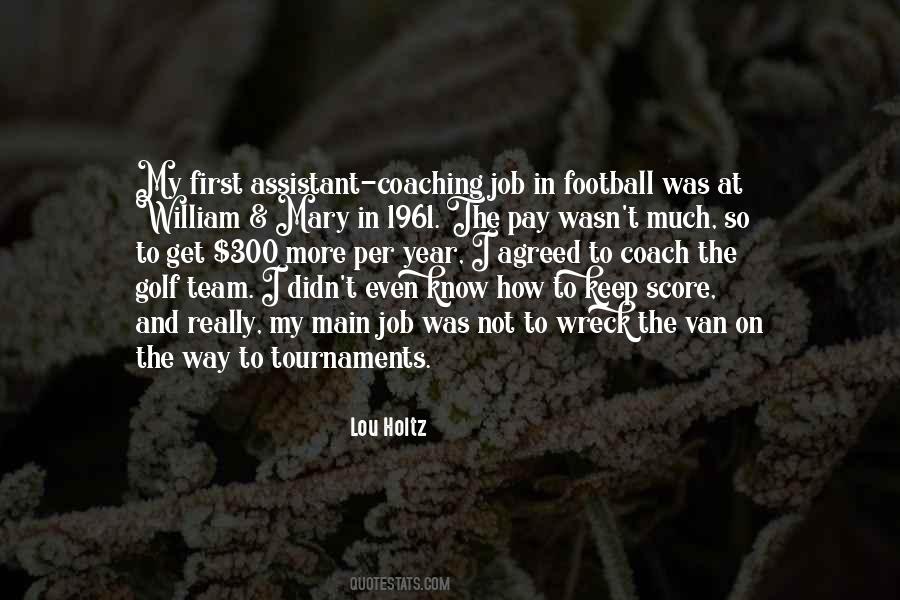 Best Football Coach Quotes #735422