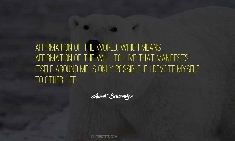 Devote Life Quotes #75298