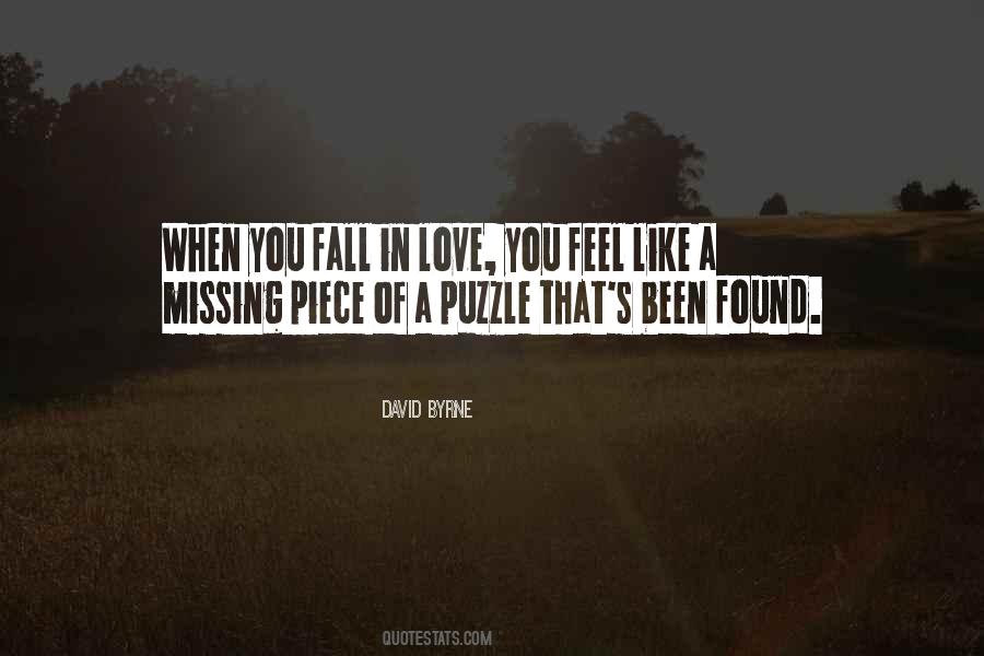Love Puzzle Piece Quotes #1608584