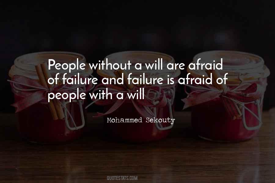 Fear Failure Quotes #170822
