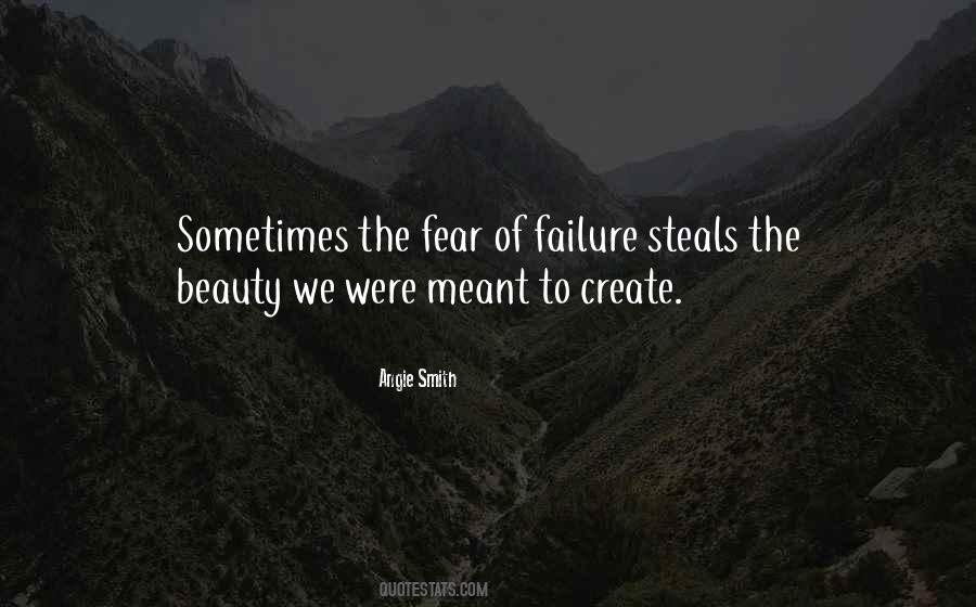 Fear Failure Quotes #213666