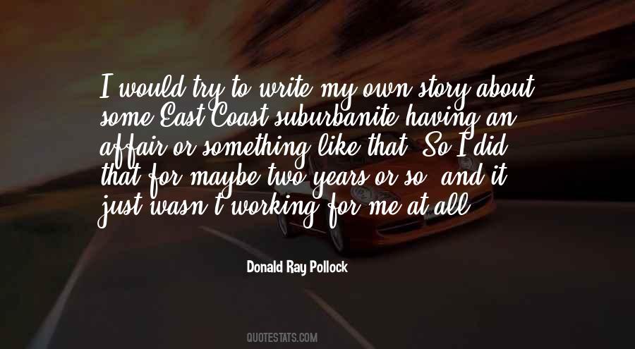 Donald Ray Quotes #201045
