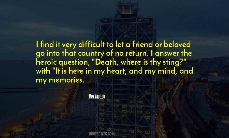 Heroic Death Quotes #1402555