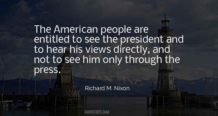 President Richard Nixon Quotes #1032169