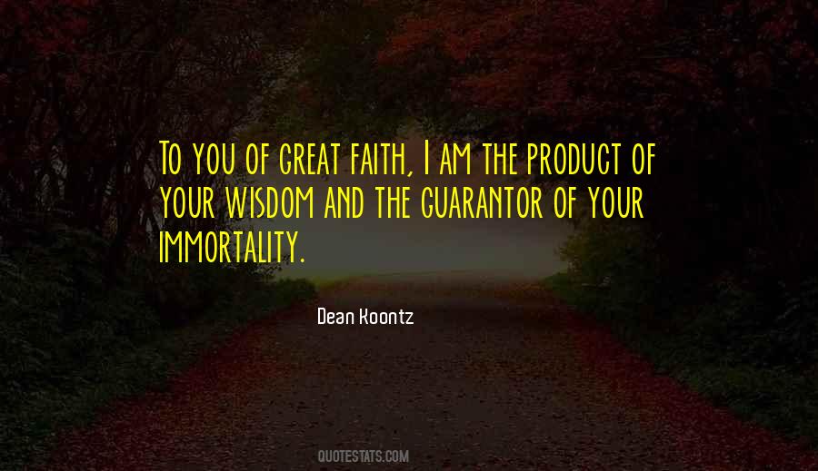Great Faith Quotes #274555