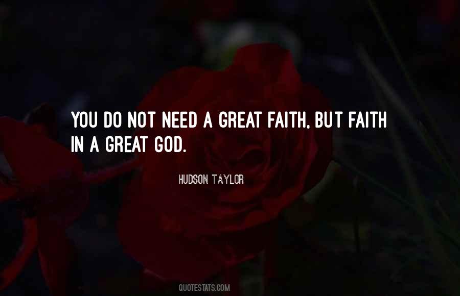 Great Faith Quotes #404308
