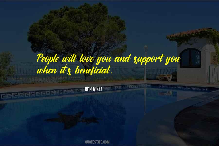 Beneficial Love Quotes #513901