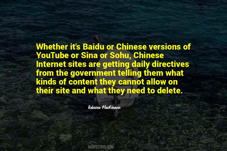Chinese Government Quotes #1692945