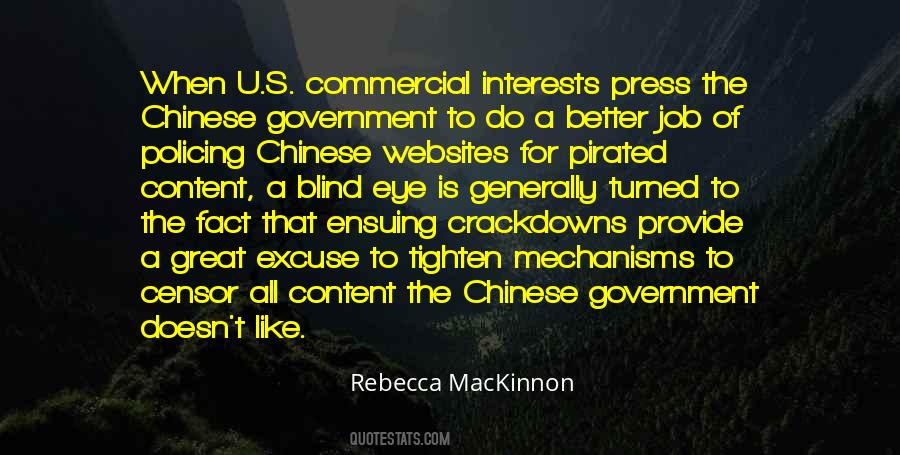 Chinese Government Quotes #1698529