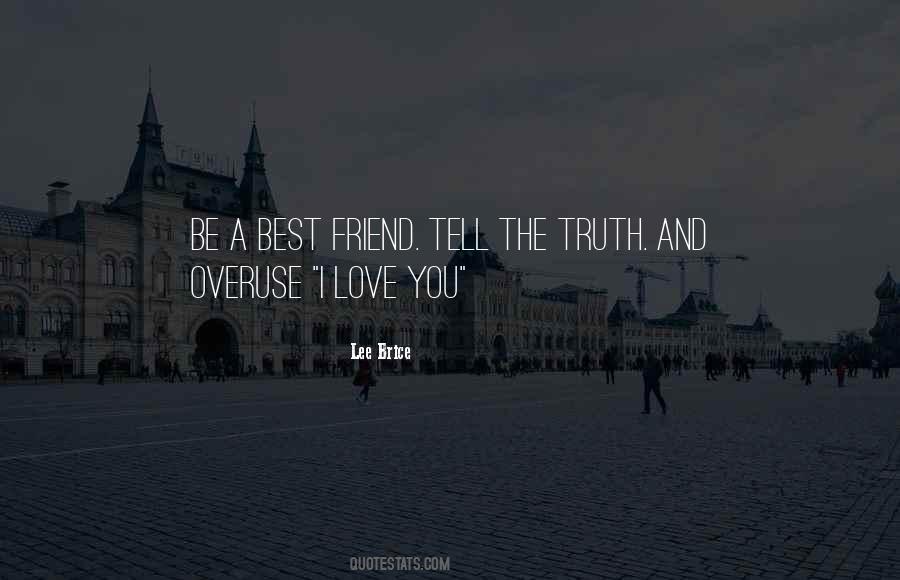 Best Friend I Love You Quotes #1649910