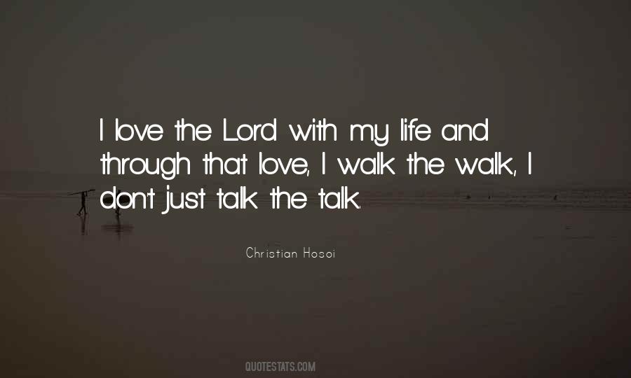 Christian Walk Quotes #1376840