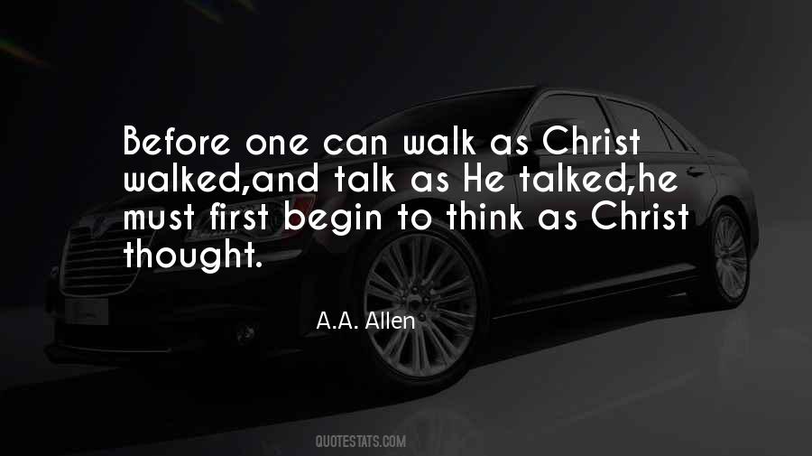 Christian Walk Quotes #785746