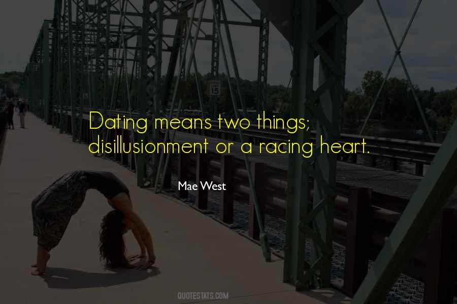 Heart Racing Quotes #1568493