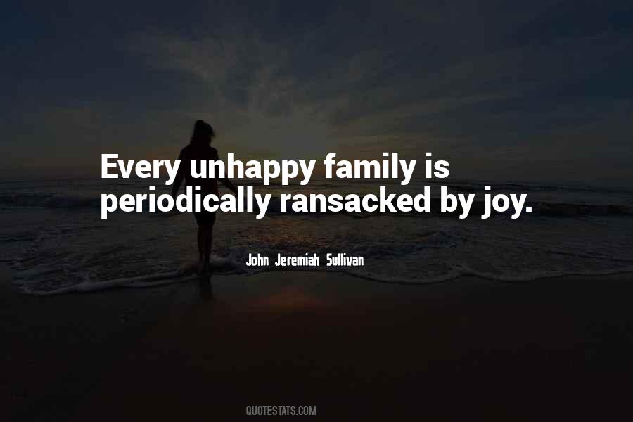 Unhappy Family Quotes #1497831